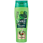 Dabur Vatika Health Shampoo, With 7 natural ingredients, Controls Frizz 180 ml