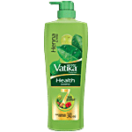 Dabur Vatika Health Shampoo, With 7 natural ingredients, Controls Frizz 340 ml