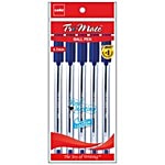 BIC Cello Ball Pen  - Trimate, Blue 5 pcs 