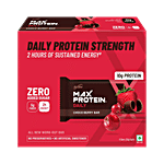 RiteBite Max Protein Bars Choco Berry, 10 g Protein Bar - Sugar Free Healthy Protein Snacks 50 g (Pack of 6)