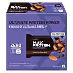 RiteBite Max Protein Bar Ultimate Choco Almond 30gm Protein Bar - Sugar Free Healthy Protein Snacks 100 g (Pack of 6)