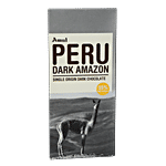Amul Peru Dark Amazon, Single Origin Dark Chocolate - 55% 125 g 