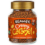 Beanies Flavour Instant Coffee - Creamy Caramel 50 g Bottle