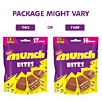 Nestle Munch Choco Coated Wafer Bites 158.4 g (17 x 9.9 g)