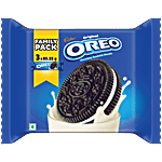 Cadbury Oreo Original Vanilla Flavoured Chocolatey Sandwich Biscuits 255.75 g (3 Packs x 85.25 g Each)