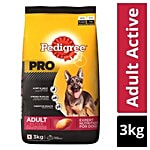 Pedigree Pro - Expert Nutrition For Active Adult Dogs, 18 Months Onward 3 kg