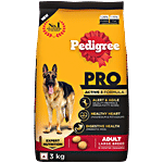 Pedigree PRO Adult (18 Months Onwards) Large Breed Dry Dog Food 3 kg 