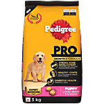 Pedigree PRO Puppy (3 to 18 Months) Large Breed Dry Dog Food 3 kg