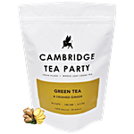 Cambridge Tea Party Crushed Ginger Green Tea - Whole Leaf Loose Tea 180 g