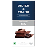 Didier & Frank  Intense 75% Dark Chocolate 100 g