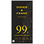 Didier & Frank  99% Ultimate Dark Chocolate - No Added Sugar, Keto 100 g