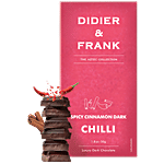 Didier & Frank  Chilli & Cinnamon Dark Chocolate 50 g