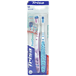 Trisa  Toothbrush - Feel Good, Smart Clean, Duo, Medium 1 pc 