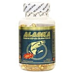 Alaska Dietary Supplement - Deep Sea Salmon Fish Oil, Premium 100 pcs
