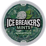 Ice Breakers Imported Spearmint Sugar Free Mints With Cooling Crystals 42 g