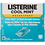 Listerine Imported Cool Mint Pocketpaks Breath Strips 24 pcs