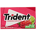 Trident Imported Gum - Sugar Free, Strawberry Twist 14 pcs