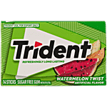 Trident Imported Gum - Sugar Free, Watermelon Twist 14 pcs