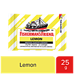 Fisherman's Friend Sugar Free Lozenges - Lemon 25 g (Approx. 22 Lozenges)