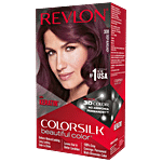 Revlon Colorsilk Permanent Hair Colour With Keratin 1 Pack, Deep Burgundy 3DB
