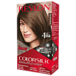 Revlon Colorsilk Permanent Hair Colour With Keratin 1 Pack, Medium Brown 4N