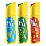 Set Wet Deodorant Spray Combo Perfume - For Men 150 ml (Pack of 3)