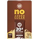 Yoga Bar 20g Protein Bars - Hazelnut, No Added Sugar, Loaded With Fibre 70 g (Pack of 6)