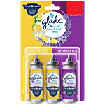 Glade Touch & Fresh Triple Refill Pack - Wild Lavender & Fresh Lemon 3 pcs (Pack of 3)