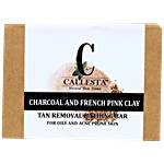Callesta Charcoal & French Pink Clay Handmade Soap 100 g 