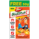 Dabur Glucoplus-C Instant Glucose - Juicy Orange Flavour 250 g