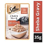 SHEBA Premium Cat Food - Fish With Sasami, For Adult Cats 35 g Pouch