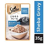 SHEBA Premium Cat Food - Maguro & Bream, For Adult Cats 35 g Pouch
