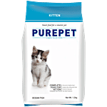 Purepet Purepet Ocean Fish Kitten Cat Dry Food, 1-12 Months 1.2 kg 