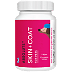 Drools Absolute Skin + Coat Chewable Tablets - For Pets, - 110 pcs 