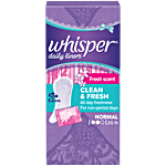 Whisper Clean & Fresh Daily Panty Liners For Women 20 pcs 