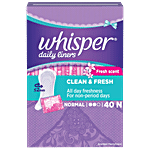 Whisper Daily Liners - Clean & Fresh 40 pcs