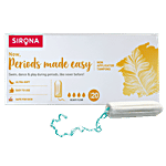 Sirona Premium Digital Tampon - Heavy Flow, FDA Approved 20 pcs