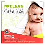 Bodyguard Baby Diapers & Sanitary Disposal Bag 45 pcs