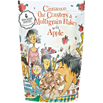 Wingreens Harvest Cinnamon Oat Clusters & Multigrain Flakes With Apple 350 g Pouch
