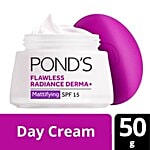 Ponds Day Cream - Mattifying, Flawless Radiance Derma+, Spf 15, Pa+++ 50 g