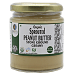 Dhatu Organics & Naturals Peanut Butter - Creamy, Sprouted, Stone Ground 150 g