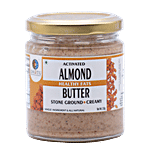 Dhatu Organics & Naturals Almond Butter - Creamy, Stone Ground 150 g