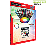 Classmate Octane Colour Burst Gel Pen - Assorted Colours 10 pcs 