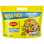 Maggi 2-Minute Instant Masala Noodles 840 g (12 x 70 g)
