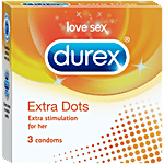 Durex Extra Dots Condom 3 pcs