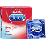 Durex Extra Thin Condom 3 pcs