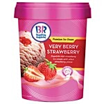 Baskin Robbins Ice Cream - Very Berry Strawberry 450 ml
