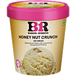 Baskin Robbins Ice Cream - Honey Nut Crunch, With Rich Caramel and Honey Almond Pralines, Made with Cow Milk 450 ml 
