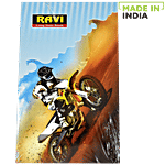 Ravi Long Size 80 Pages Soft Bound Unruled Notebook 2 pcs 