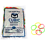 Oasis Nylon Rubber Bands 2 - Assorted Colour, 5 cm 100 g